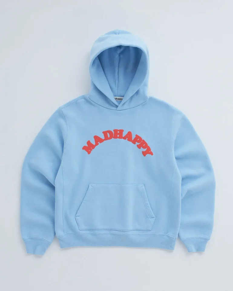 Madhapp Cooper Fleece Light Blue Hoodie