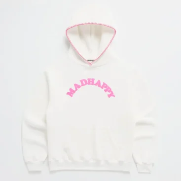 Madhappy Cooper Midweight White Hoodie