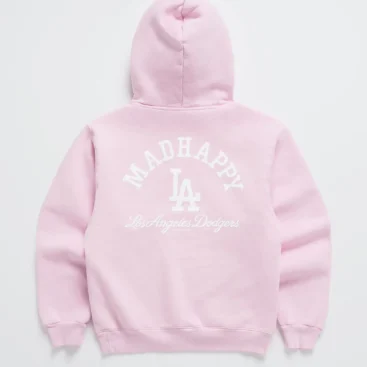 Madhappy Dodgers Hoodie Pink