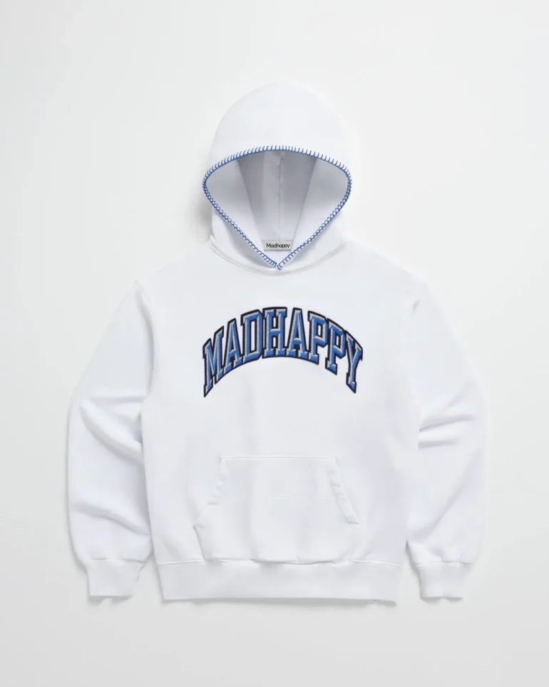 Madhappy Fleece White Hoodie